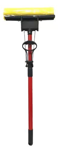 Mop Rodo Magico Flash Limp Original Limpeza Geral Plus Cor Vermelho