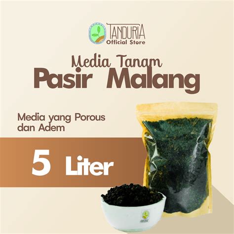 Jual Tanduria Pasir Malang Halus Setara Liter Media Tanam Tanaman