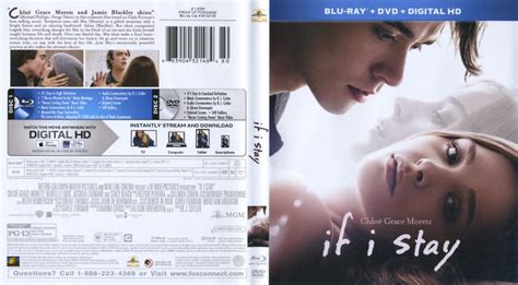 If I Stay Blu-Ray DVD Cover & Label (2014)