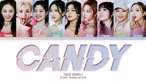 Twice 트와이스 Candy Tradução Legendado Color Coded Lyrics Youtube