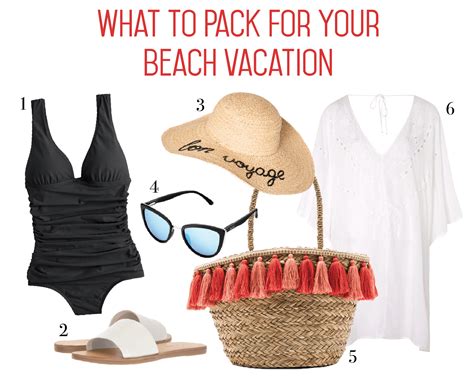 What To Pack For Your Beach Vacation