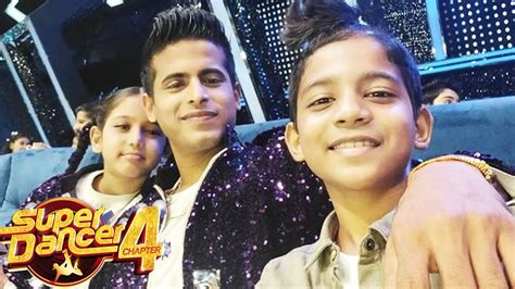 Super Dancer 4 Florina Aur Tushar Shetty Ke Sath Set Par Dikha Tejas