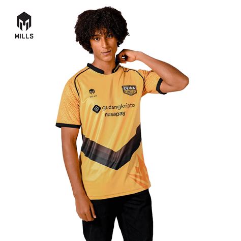 Jual MILLS Dewa United FC Third Jersey Replica Version 1135DUFC Gold