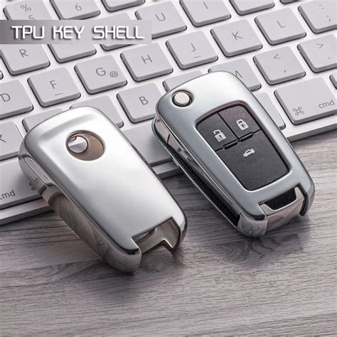 Key Fob Case Tpu Material Fit For Chevrolet Auto Car Smart Key Cases