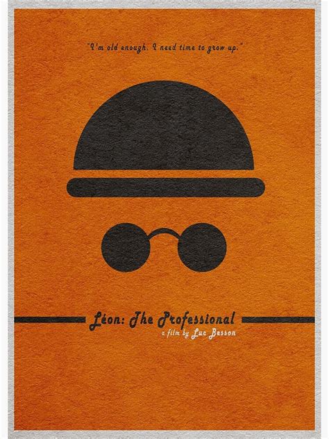 "Leon The Professional" Poster for Sale by geekmywall | Redbubble