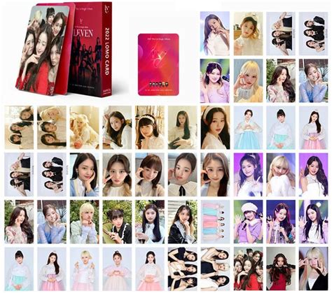 Kpop Ive Lomo Card 55pcs New Album Love Dive Eleven Cards Photocards Set Ive Mini Postcards Liz