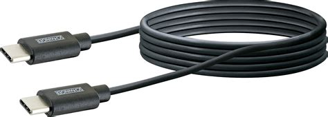 Schwaiger Sync Und Ladekabel M Usb Type C Schwarz Kaufen Globus