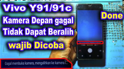 Cara Mengatasi Vivo Y Kamera Depan Tidak Berfungsi Youtube