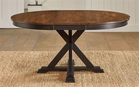 Stormy Ridge Round To Oval Table Old Cannery Furniture