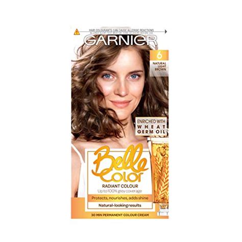 Garnier Belle Color Permanent Light Brown 6 Rangeplus