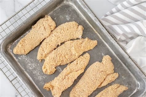 Oven Baked Chicken Strips Meal Freezer Friendly