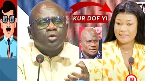 Aliou Sow Lw Menteur De Keur Dof Yi En Col Re Contre Sonko Et Diomaye