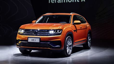 Vw S Row Atlas Suv Shown In China As Teramont X