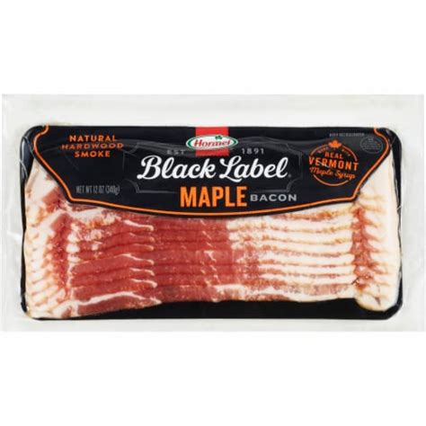 Hormel® Black Label Maple Bacon, 12 oz - Kroger