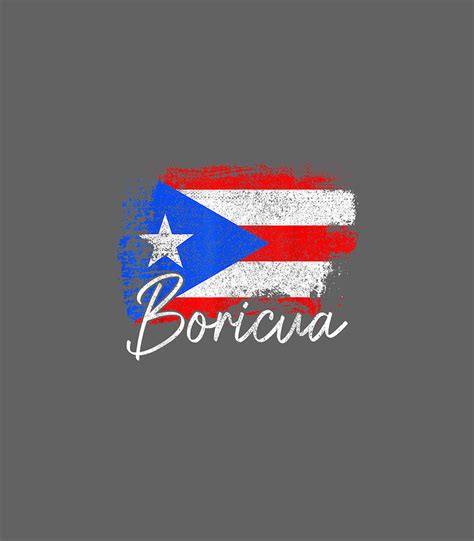 Puerto Rican Flag Boricua