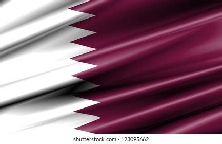 Qatar Flag Waving Effect Photos, Images & Pictures | Shutterstock