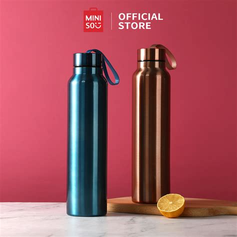 Jual Miniso Botol Air Minum Tumbler Minum Air Panas Ml Stainless