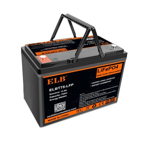 Batteria A Ioni Di Litio Elbt Lfp Elb Energy Group Rettangolare