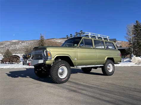 Nothing Can Faze This Classy 1970 Jeep Wagoneer Its Like A Time