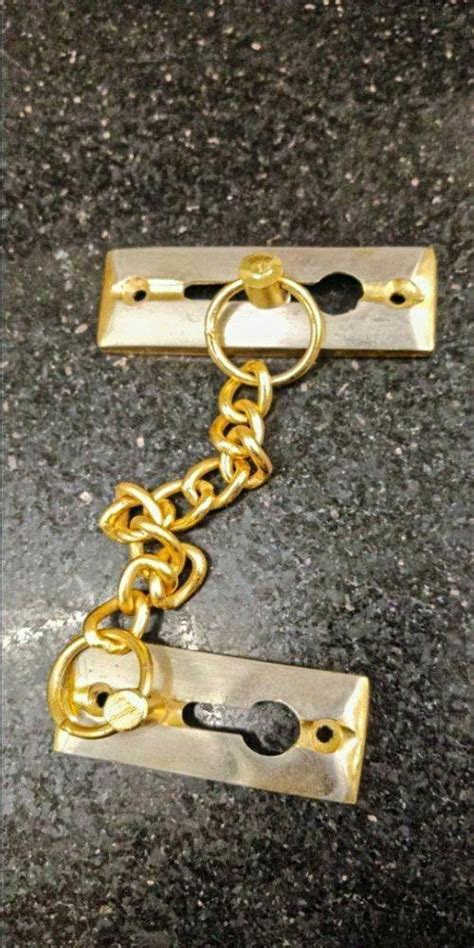 Golden Brass Door Chain At Rs 170piece Antique Brass Door Chain In