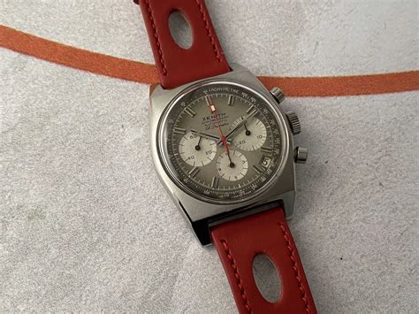 Zenith El Primero A Reloj Suizo Cron Grafo Vintage Autom Tico Cal