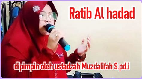 Pembacaan Ratib Al Hadad Di Rumah Ibu Rini Dipimpin Oleh Ustadzah