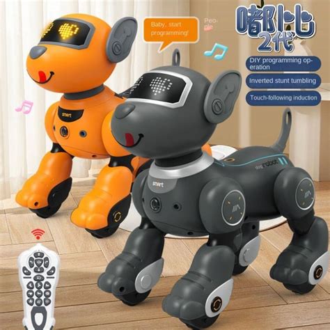 Intelligent robot dog DIY programming voice interactive companion toy ...