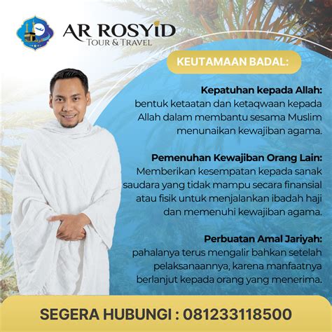 Program Badal Haji Tahun 2024 PT CAHAYA MADINAH WISATA