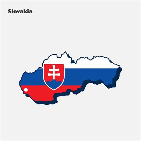 Premium Vector Slovakia Nation Flag Map Infographic