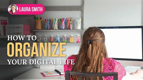 How To Organize Your Digital Life Digital Decluttering Tips Youtube