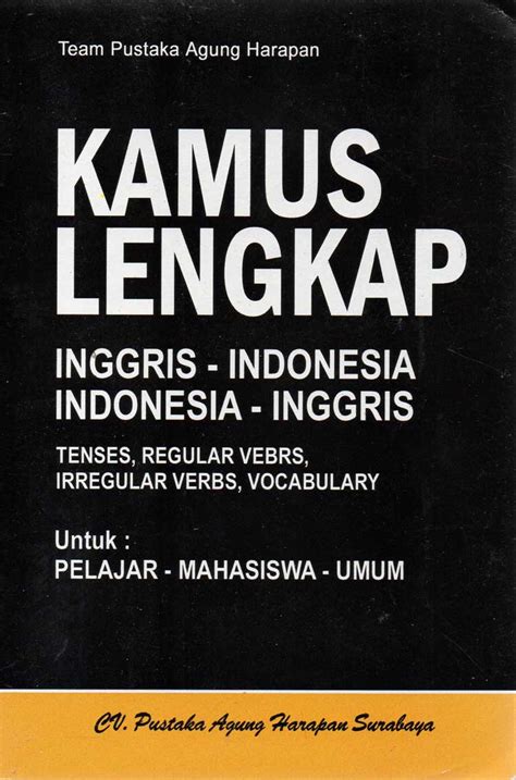 Jual Buku Kamus Lengkap Inggris Indonesia Indonesia Inggris Untuk