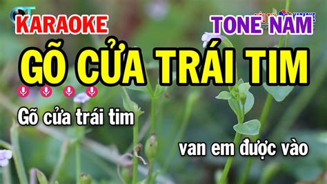 Karaoke G C A Tr I Tim Tone Nam Dm Nh C S Ng Si U Th Karaoke Youtube