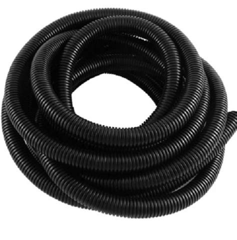 Black 20 Meter Length Round Painted Pvc Flexible Pipe At Best Price In