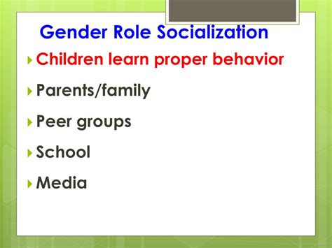 Ppt Sex Gender And Gender Role Socialization Powerpoint Presentation Id5501350