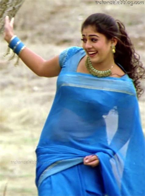 Nayanthara Kollywood Actress Hot Saree Song Hd Caps Indiancelebblog