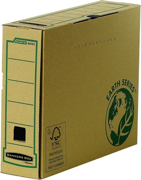 Bankers Box Earth Series Archivschachtel A4 80mm 100 Recycled 20