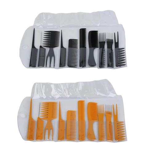 10 Salon Comb Hairdressing Styling Barber Hair Combs Set Buy Styling