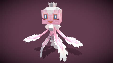 Frillish Minecraft Cobblemon Style Buy Royalty Free D Model By Aga