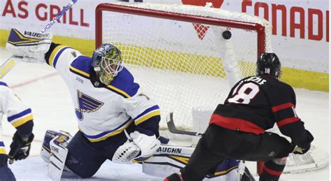 SensChirp Game Day Senators Return Home To Host Blues