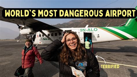 WE TOOK ONE OF THE MOST DANGEROUS FLIGHTS IN THE WORLD Lukla To