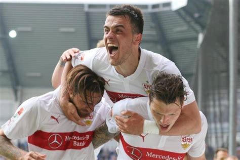 VfB Jubel nach Ginczeks 2 1 Paderborn zurück in Liga zwei