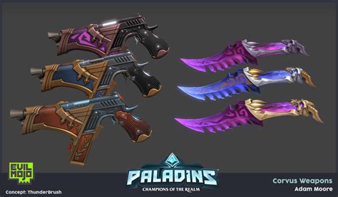 Adam Moore Paladins Corvus Weapons