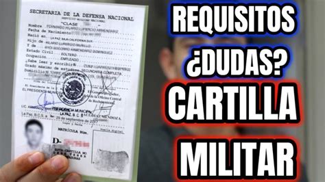 Que Papeles Se Necesitan Para La Cartilla Militar Actualizado Diciembre 2022