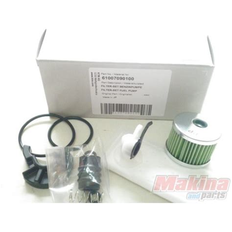 New Oem Ktm Rc Smr Smt Duke Fuel Pump Filter Set