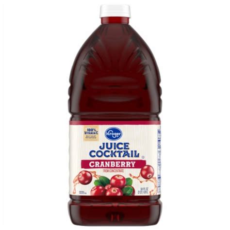 Kroger® Cranberry Juice Cocktail Bottle 64 Fl Oz Fred Meyer