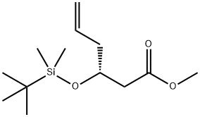 Methyl 3R 3 Tert Butyl Dimethyl Silyl Oxy Hex 5 Enoate CAS