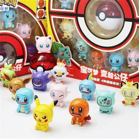 Jual ART H42I Figure Pokemon Changing Swap Face 4 Expressions Exclusive