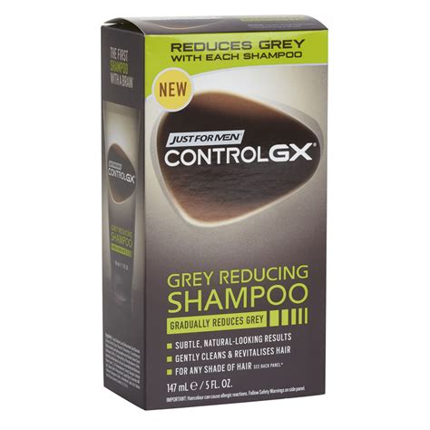 Just For Men Control Gx Grey Reducing Shampoo 147ml Wilko