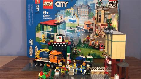 Lego City Town Center 60292 Youtube