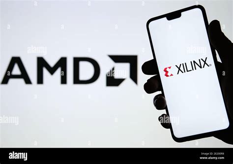 Manchester / United Kingdom - October 21, 2020: AMD to Acquire Xilinx ...